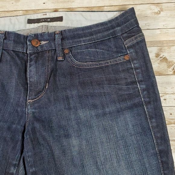 Joe's‎ Jeans Sz 29 Rocker Style Thompson Wash Boot Cut Faded Dark Wash - Picture 5 of 13